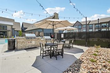 Community grilling areas